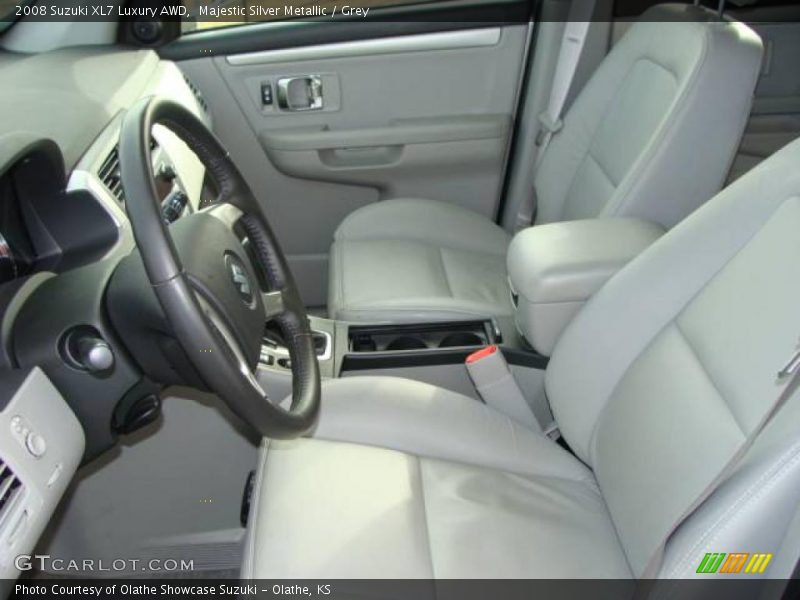 Majestic Silver Metallic / Grey 2008 Suzuki XL7 Luxury AWD