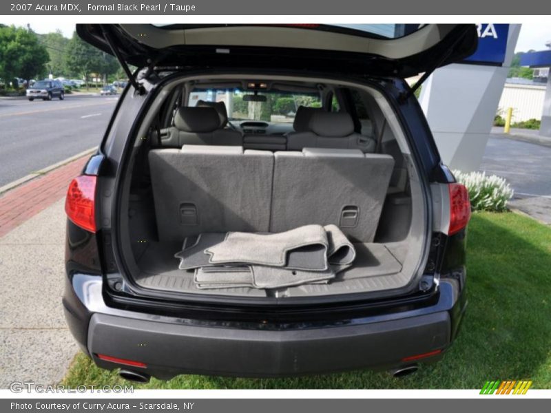 Formal Black Pearl / Taupe 2007 Acura MDX