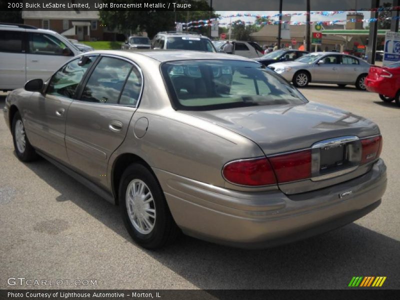 Light Bronzemist Metallic / Taupe 2003 Buick LeSabre Limited