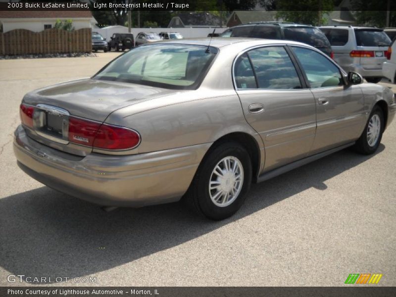 Light Bronzemist Metallic / Taupe 2003 Buick LeSabre Limited