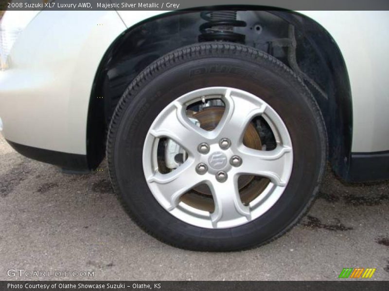 Majestic Silver Metallic / Grey 2008 Suzuki XL7 Luxury AWD