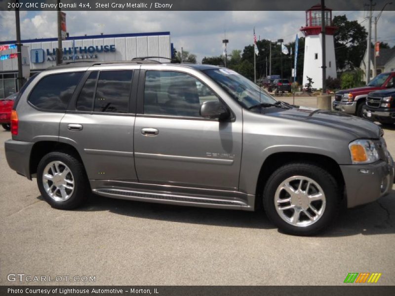 Steel Gray Metallic / Ebony 2007 GMC Envoy Denali 4x4