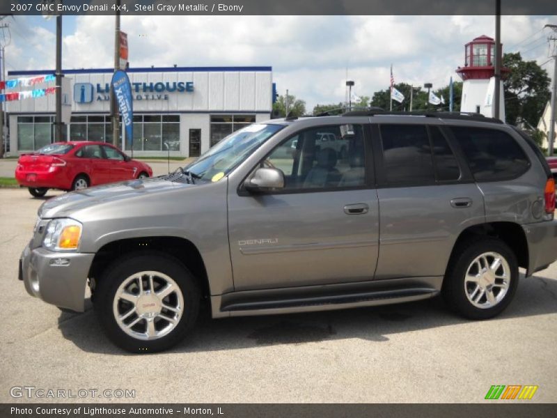 Steel Gray Metallic / Ebony 2007 GMC Envoy Denali 4x4