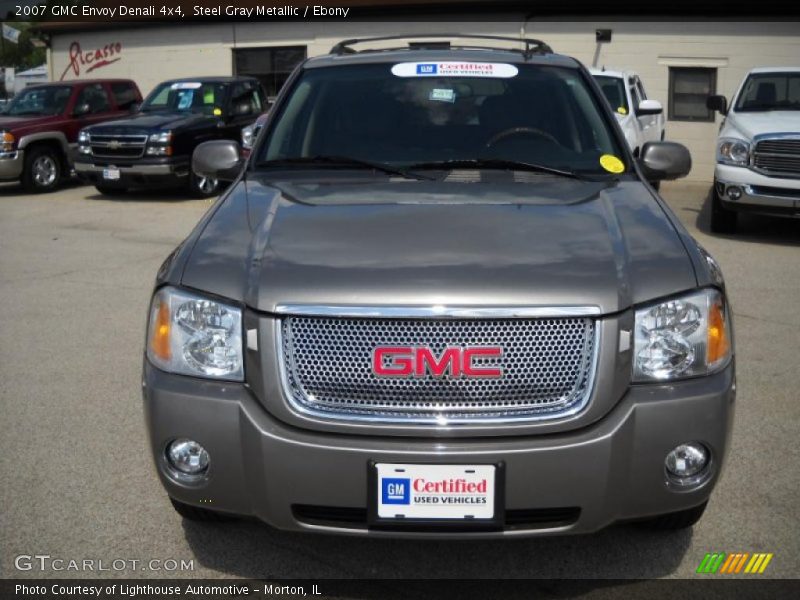 Steel Gray Metallic / Ebony 2007 GMC Envoy Denali 4x4