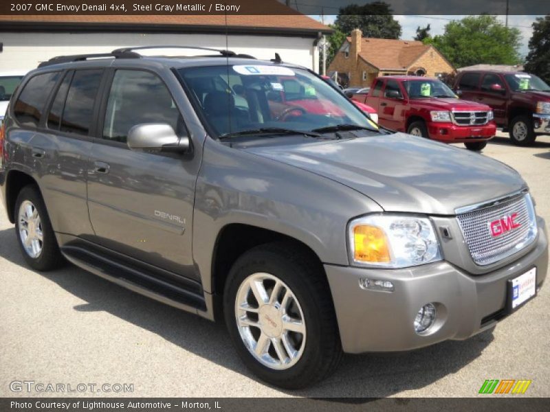 Steel Gray Metallic / Ebony 2007 GMC Envoy Denali 4x4