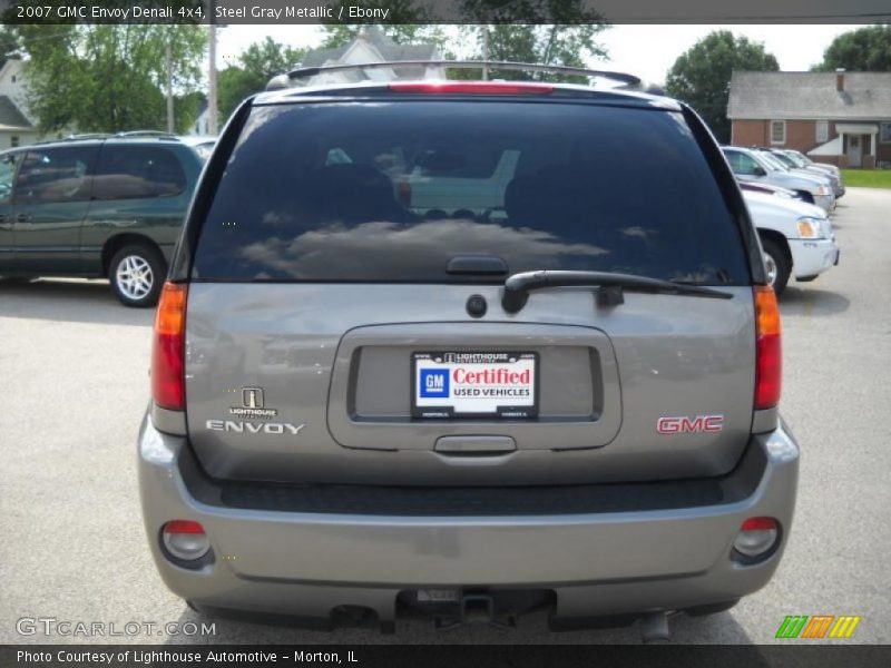 Steel Gray Metallic / Ebony 2007 GMC Envoy Denali 4x4