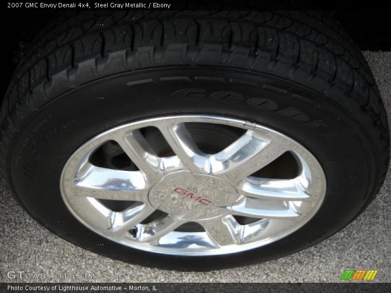 Steel Gray Metallic / Ebony 2007 GMC Envoy Denali 4x4