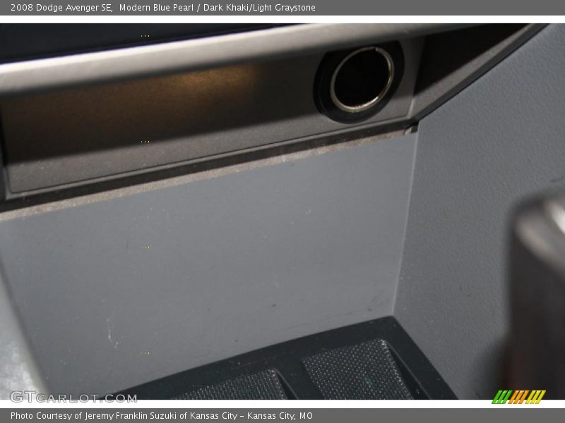Modern Blue Pearl / Dark Khaki/Light Graystone 2008 Dodge Avenger SE