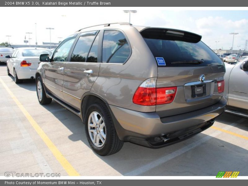 Kalahari Beige Metallic / Truffle Brown 2004 BMW X5 3.0i