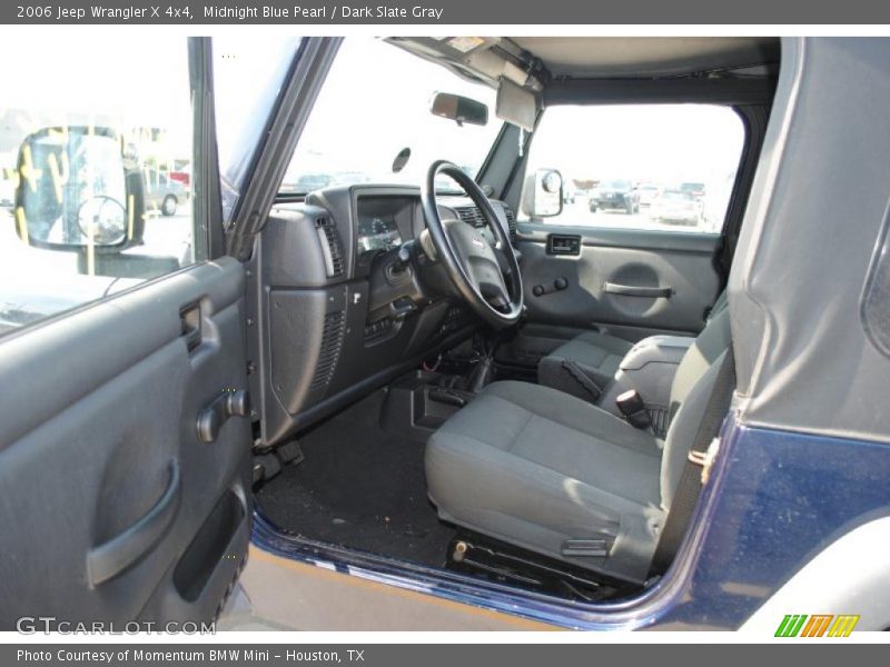 Midnight Blue Pearl / Dark Slate Gray 2006 Jeep Wrangler X 4x4