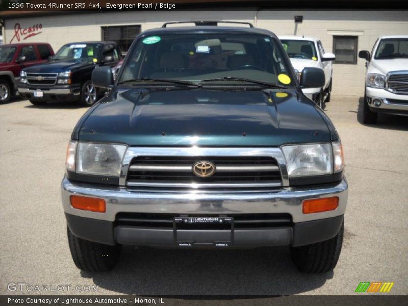Evergreen Pearl / Beige 1996 Toyota 4Runner SR5 4x4