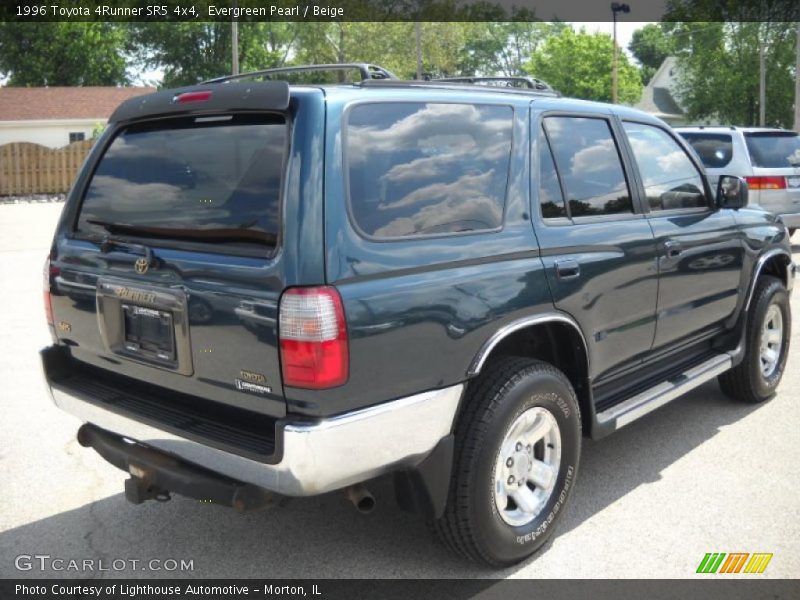 Evergreen Pearl / Beige 1996 Toyota 4Runner SR5 4x4
