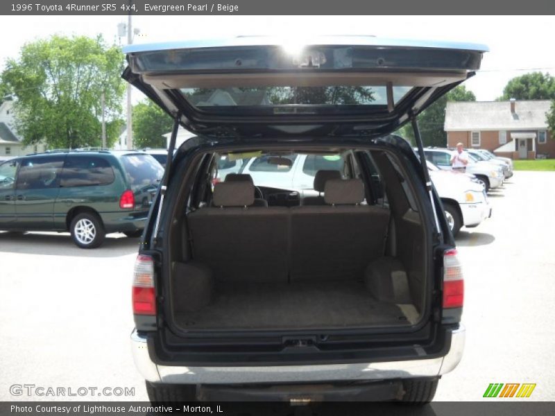Evergreen Pearl / Beige 1996 Toyota 4Runner SR5 4x4
