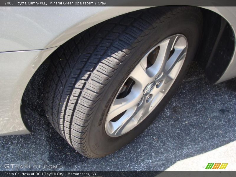 Mineral Green Opalescent / Gray 2005 Toyota Camry XLE