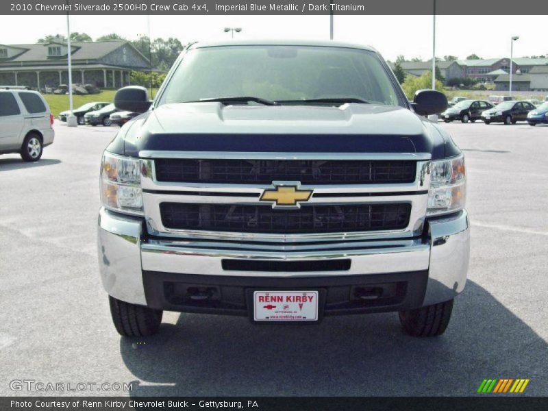 Imperial Blue Metallic / Dark Titanium 2010 Chevrolet Silverado 2500HD Crew Cab 4x4