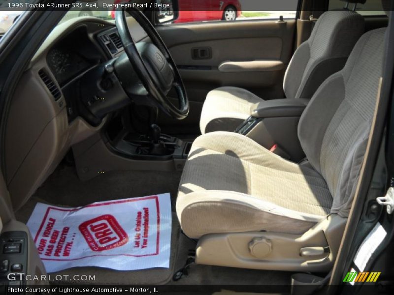 Evergreen Pearl / Beige 1996 Toyota 4Runner SR5 4x4