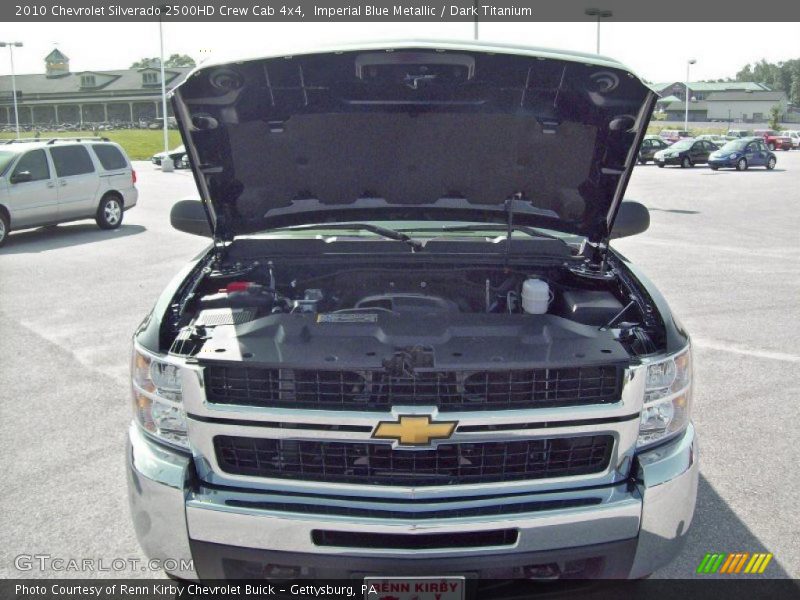 Imperial Blue Metallic / Dark Titanium 2010 Chevrolet Silverado 2500HD Crew Cab 4x4