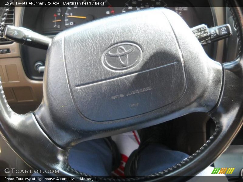 Evergreen Pearl / Beige 1996 Toyota 4Runner SR5 4x4