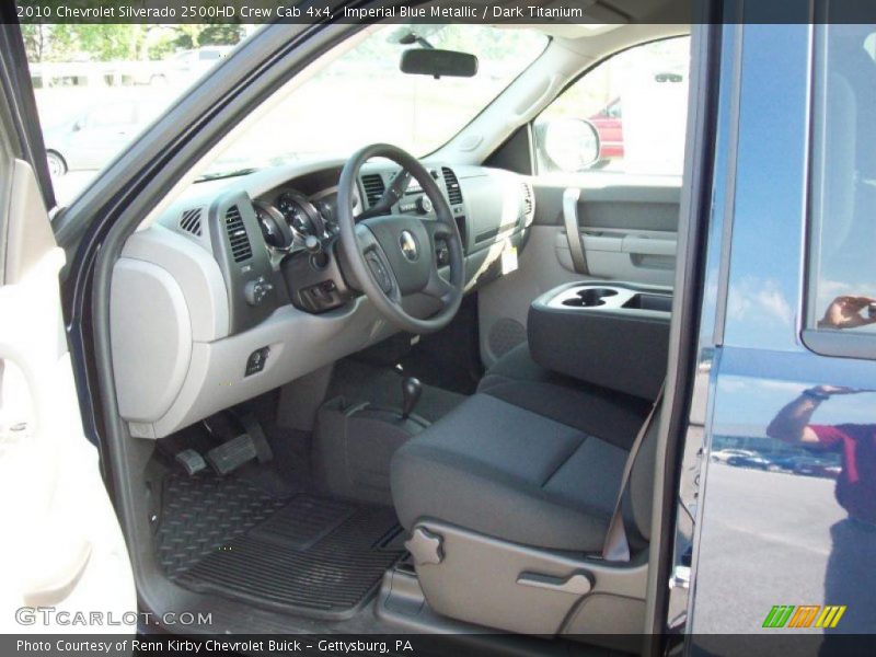 Imperial Blue Metallic / Dark Titanium 2010 Chevrolet Silverado 2500HD Crew Cab 4x4