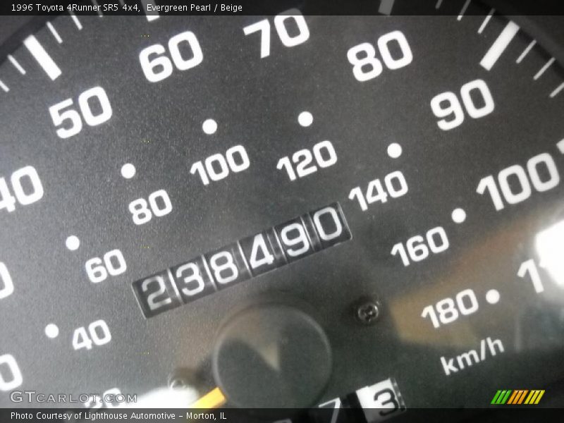 Evergreen Pearl / Beige 1996 Toyota 4Runner SR5 4x4