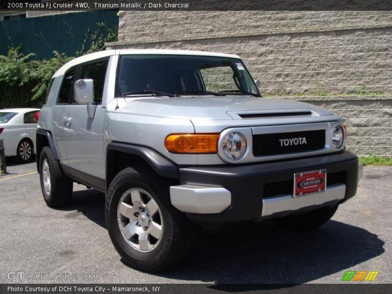 Titanium Metallic / Dark Charcoal 2008 Toyota FJ Cruiser 4WD