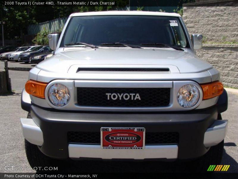 Titanium Metallic / Dark Charcoal 2008 Toyota FJ Cruiser 4WD