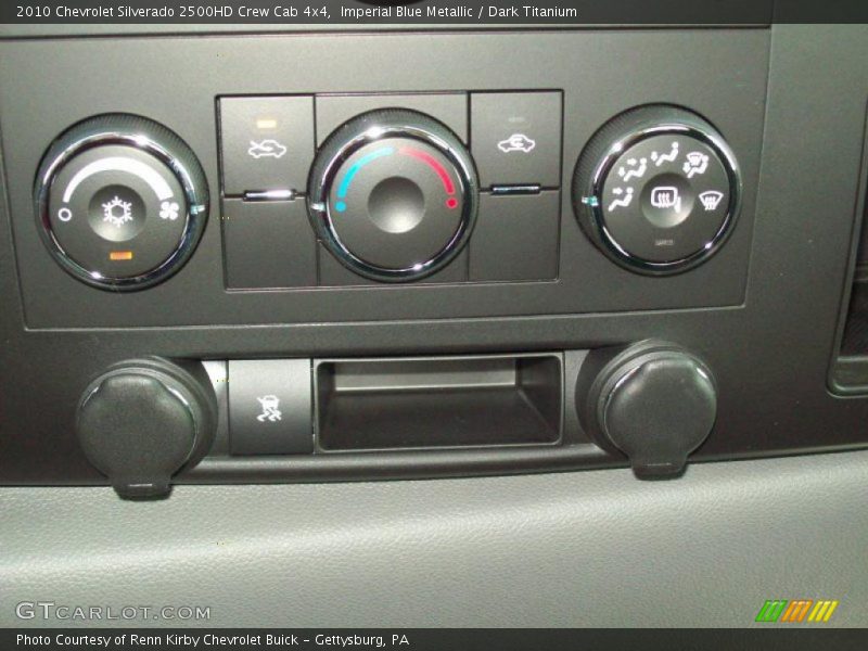 Imperial Blue Metallic / Dark Titanium 2010 Chevrolet Silverado 2500HD Crew Cab 4x4