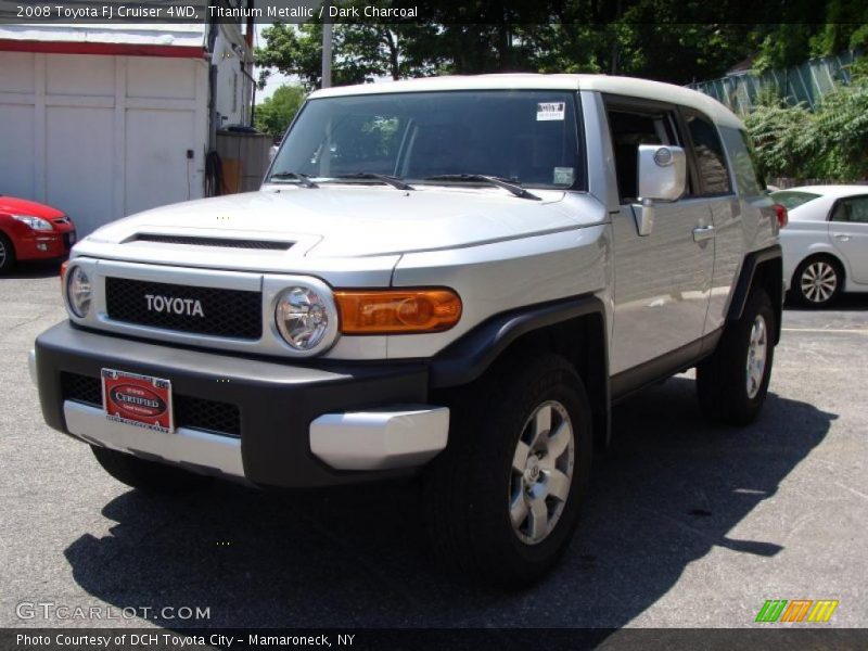 Titanium Metallic / Dark Charcoal 2008 Toyota FJ Cruiser 4WD