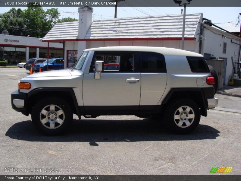 Titanium Metallic / Dark Charcoal 2008 Toyota FJ Cruiser 4WD