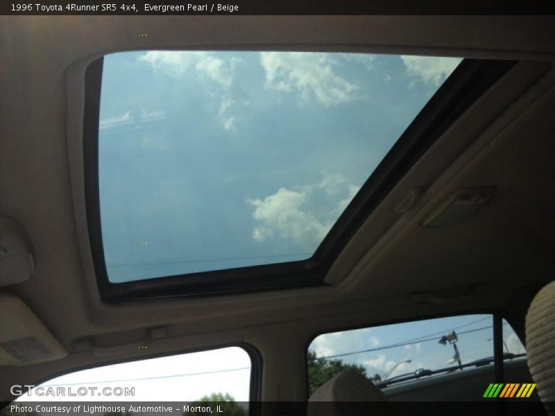 Evergreen Pearl / Beige 1996 Toyota 4Runner SR5 4x4