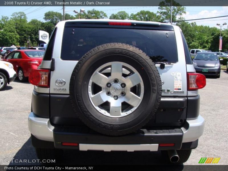 Titanium Metallic / Dark Charcoal 2008 Toyota FJ Cruiser 4WD