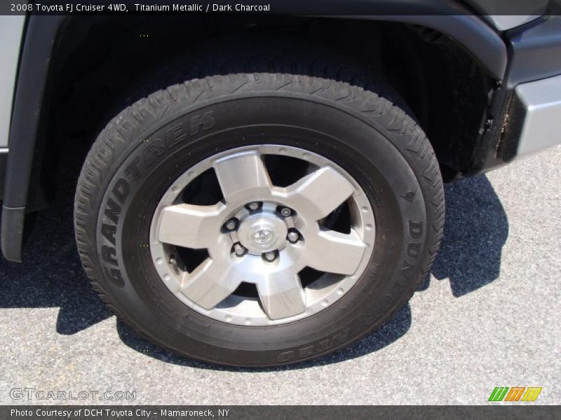 Titanium Metallic / Dark Charcoal 2008 Toyota FJ Cruiser 4WD