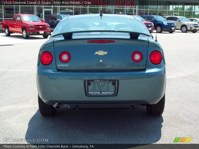 Silver Moss Metallic / Gray 2010 Chevrolet Cobalt LS Coupe