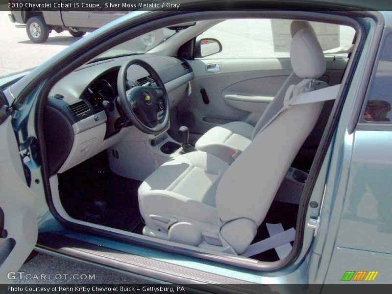 Silver Moss Metallic / Gray 2010 Chevrolet Cobalt LS Coupe