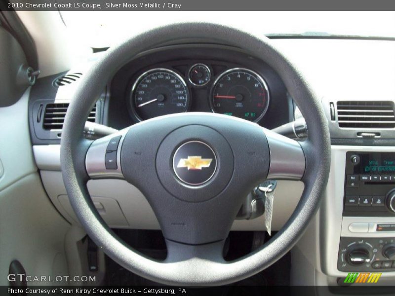Silver Moss Metallic / Gray 2010 Chevrolet Cobalt LS Coupe