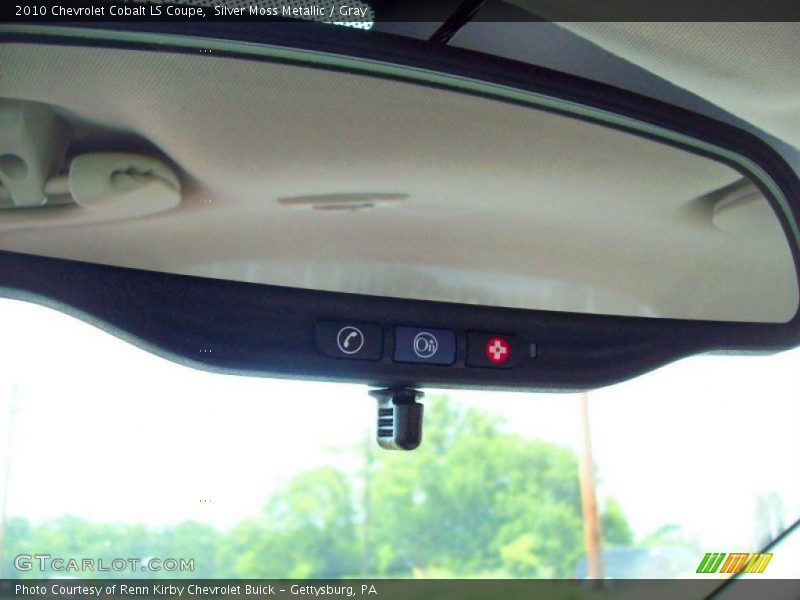 Silver Moss Metallic / Gray 2010 Chevrolet Cobalt LS Coupe