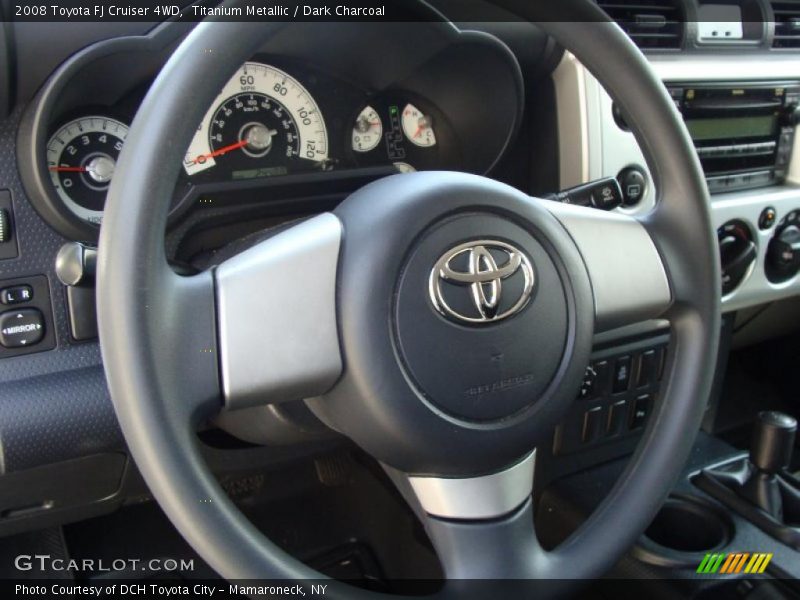 Titanium Metallic / Dark Charcoal 2008 Toyota FJ Cruiser 4WD