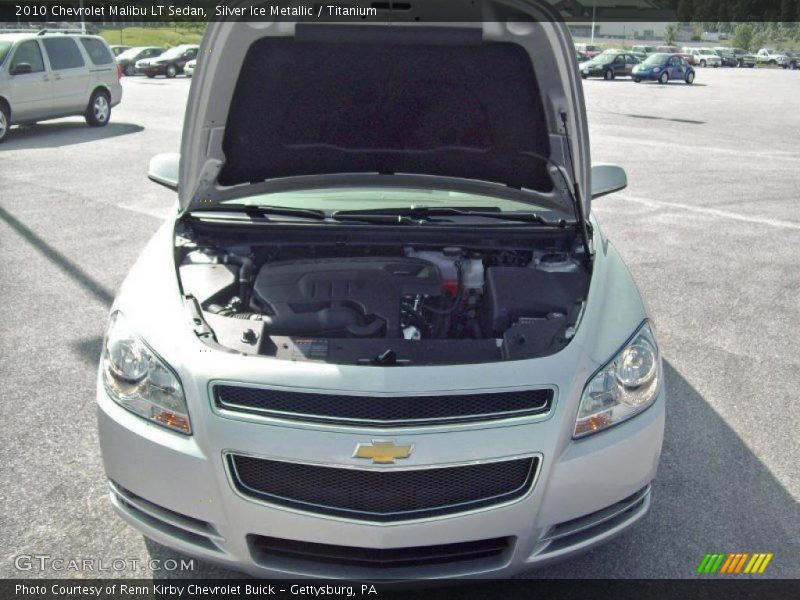 Silver Ice Metallic / Titanium 2010 Chevrolet Malibu LT Sedan