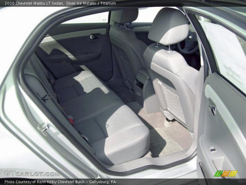 Silver Ice Metallic / Titanium 2010 Chevrolet Malibu LT Sedan