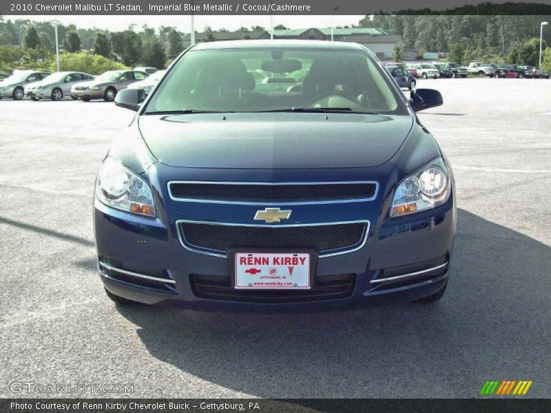 Imperial Blue Metallic / Cocoa/Cashmere 2010 Chevrolet Malibu LT Sedan