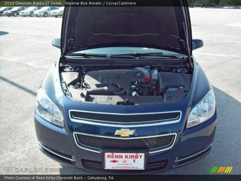 Imperial Blue Metallic / Cocoa/Cashmere 2010 Chevrolet Malibu LT Sedan