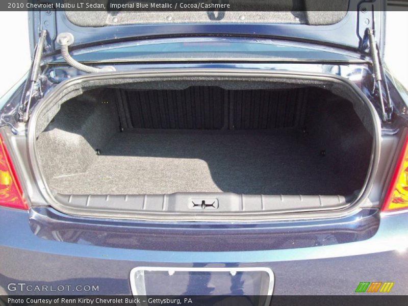 Imperial Blue Metallic / Cocoa/Cashmere 2010 Chevrolet Malibu LT Sedan
