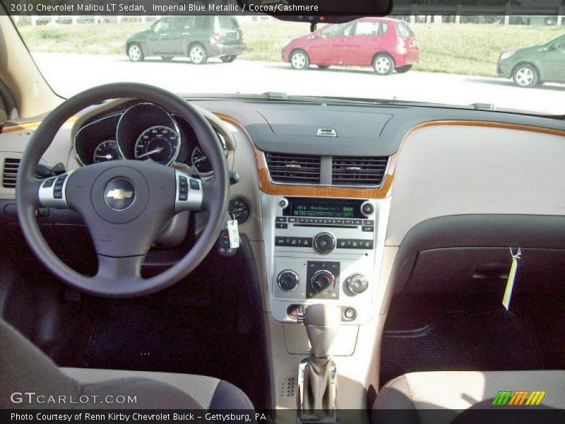Imperial Blue Metallic / Cocoa/Cashmere 2010 Chevrolet Malibu LT Sedan