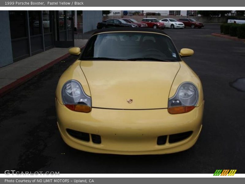 Pastel Yellow / Black 1999 Porsche Boxster