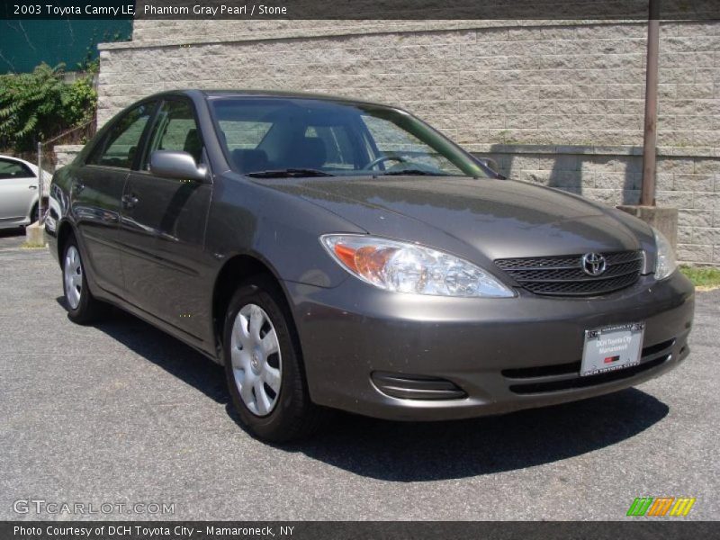 Phantom Gray Pearl / Stone 2003 Toyota Camry LE