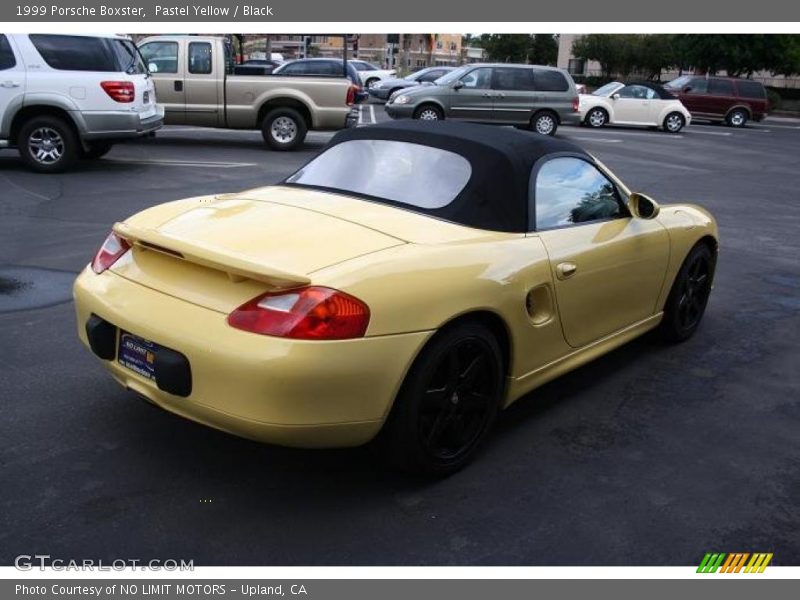 Pastel Yellow / Black 1999 Porsche Boxster
