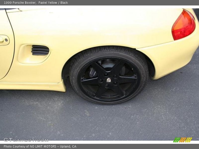 Pastel Yellow / Black 1999 Porsche Boxster