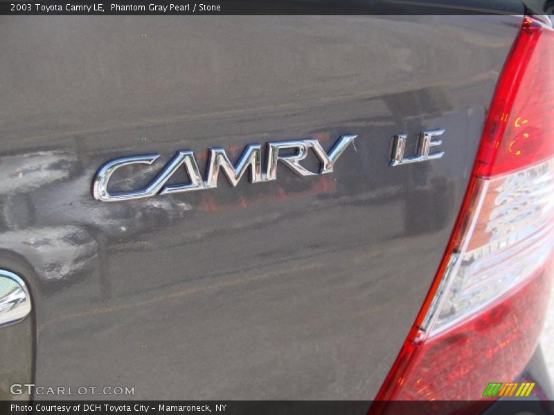 Phantom Gray Pearl / Stone 2003 Toyota Camry LE