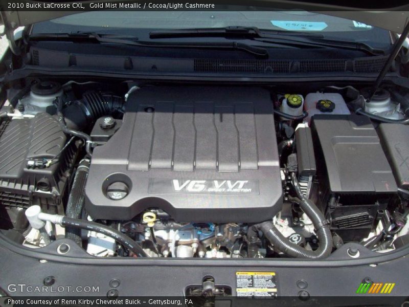 Gold Mist Metallic / Cocoa/Light Cashmere 2010 Buick LaCrosse CXL