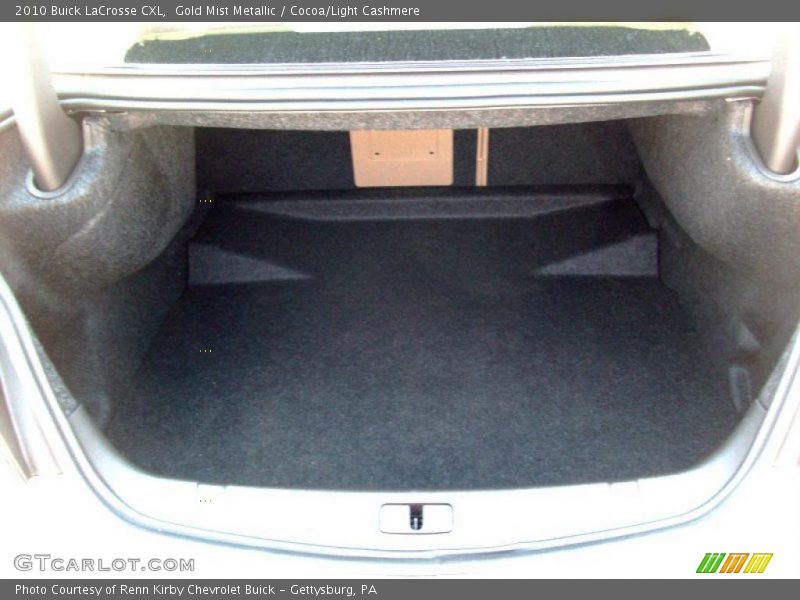 Gold Mist Metallic / Cocoa/Light Cashmere 2010 Buick LaCrosse CXL